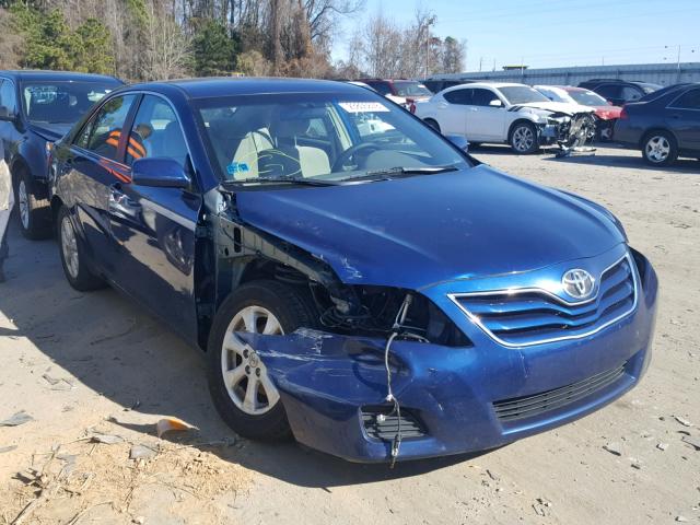 4T1BF3EKXAU550136 - 2010 TOYOTA CAMRY BASE BLUE photo 1
