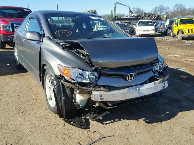 2HGFG128X8H553844 - 2008 HONDA CIVIC EX GRAY photo 1