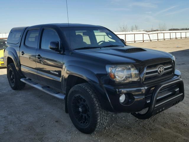 5TELU42N69Z654130 - 2009 TOYOTA TACOMA DOU BLACK photo 1