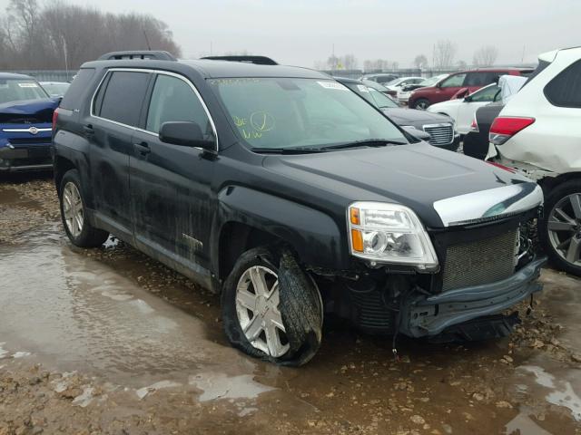 2CTALSEC7B6435395 - 2011 GMC TERRAIN SL BLACK photo 1