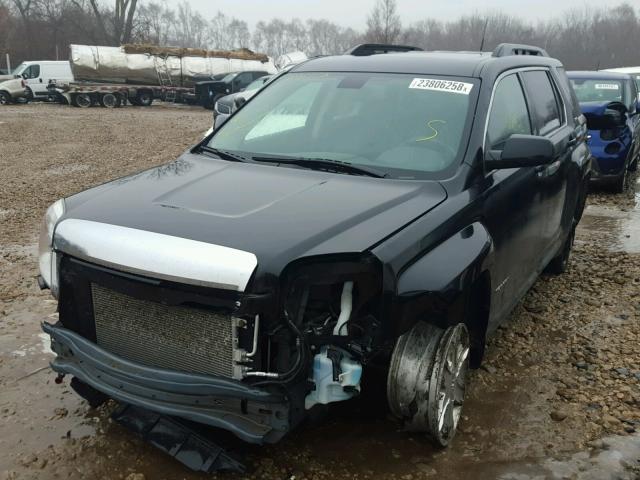 2CTALSEC7B6435395 - 2011 GMC TERRAIN SL BLACK photo 2