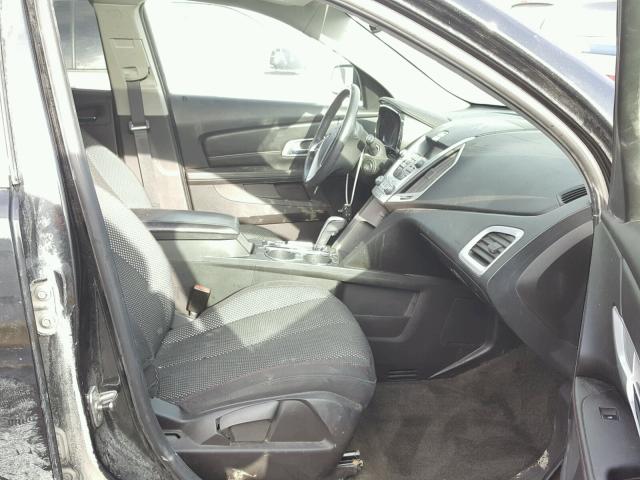 2CTALSEC7B6435395 - 2011 GMC TERRAIN SL BLACK photo 5