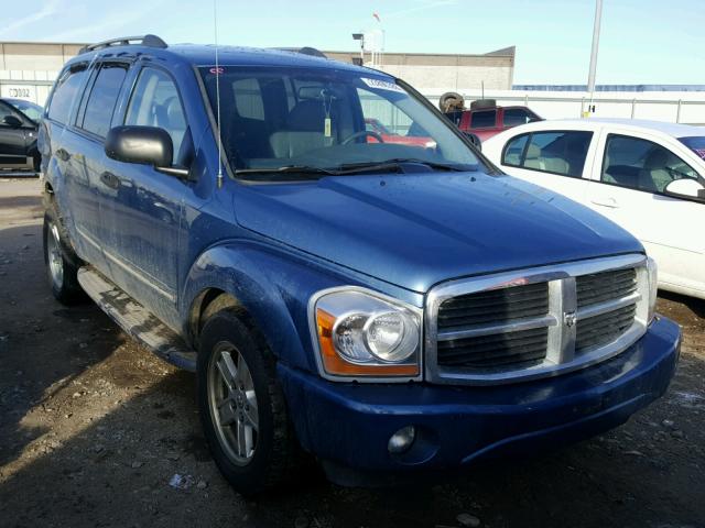 1D4HB58266F159632 - 2006 DODGE DURANGO LI BLUE photo 1