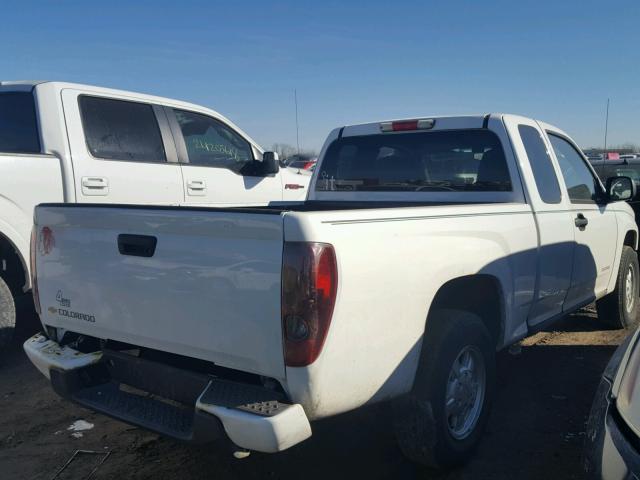 1GCCS198958207260 - 2005 CHEVROLET COLORADO WHITE photo 4