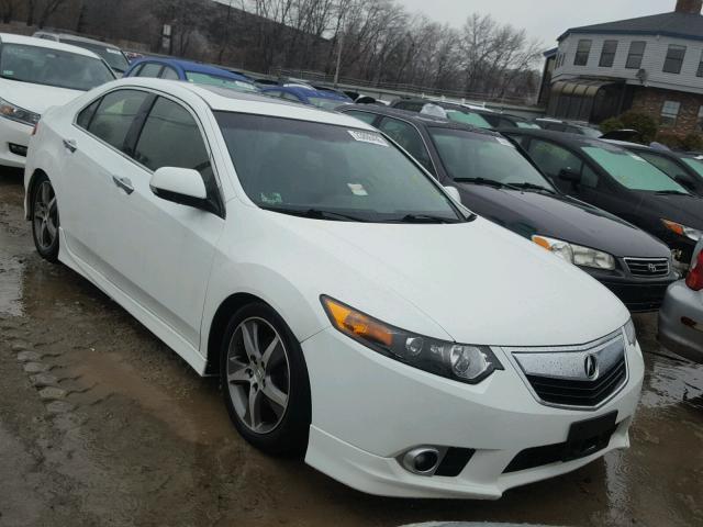 JH4CU2F85CC024273 - 2012 ACURA TSX SE WHITE photo 1