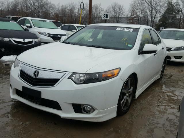 JH4CU2F85CC024273 - 2012 ACURA TSX SE WHITE photo 2