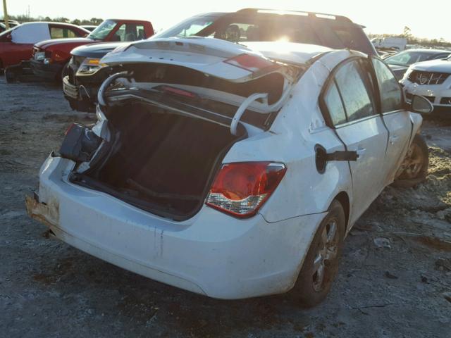 1G1PC5SB3E7422837 - 2014 CHEVROLET CRUZE LT WHITE photo 4