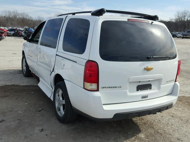 1GBDV13L25D247037 - 2005 CHEVROLET UPLANDER I WHITE photo 3