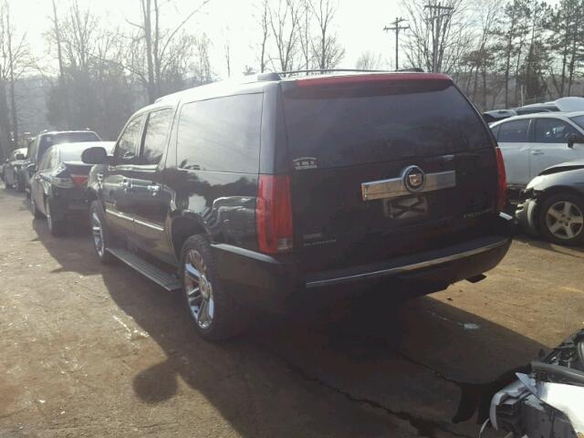 1GYFK36229R262507 - 2009 CADILLAC ESCALADE E BLACK photo 3