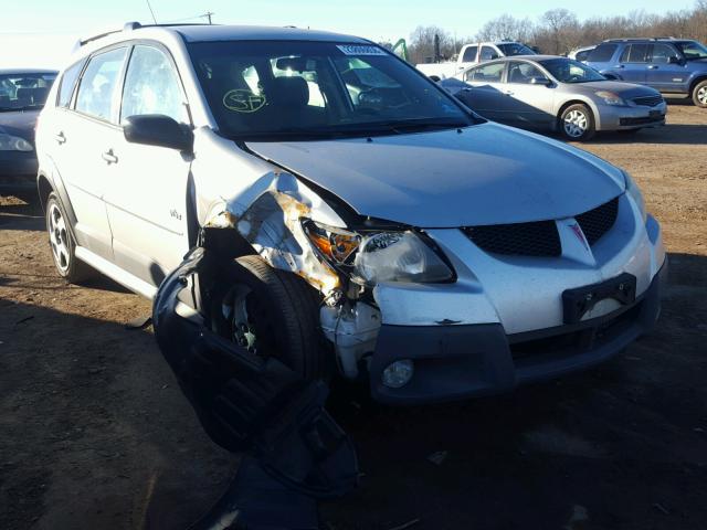 5Y2SL628X4Z465912 - 2004 PONTIAC VIBE SILVER photo 1