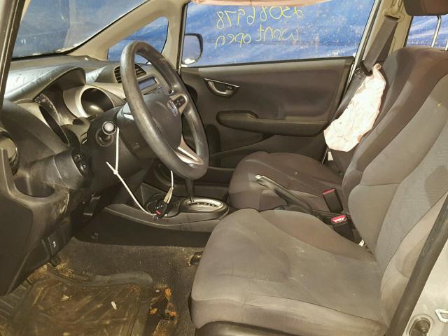 JHMGE8H37DC079232 - 2013 HONDA FIT SILVER photo 5