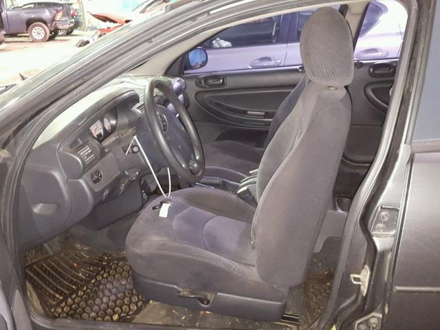 1B3EL46XX5N506083 - 2005 DODGE STRATUS SX GRAY photo 5