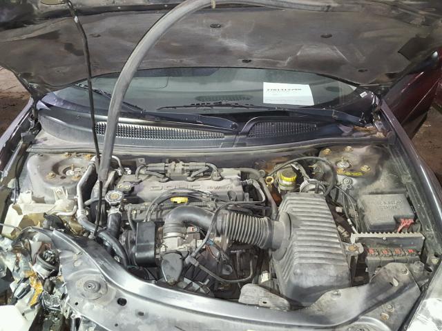 1B3EL46XX5N506083 - 2005 DODGE STRATUS SX GRAY photo 7