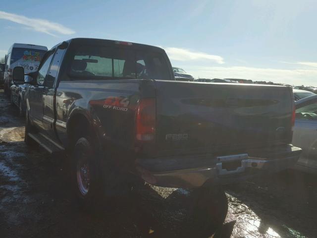 1FTNX21LX3EA88245 - 2003 FORD F250 SUPER BLACK photo 3