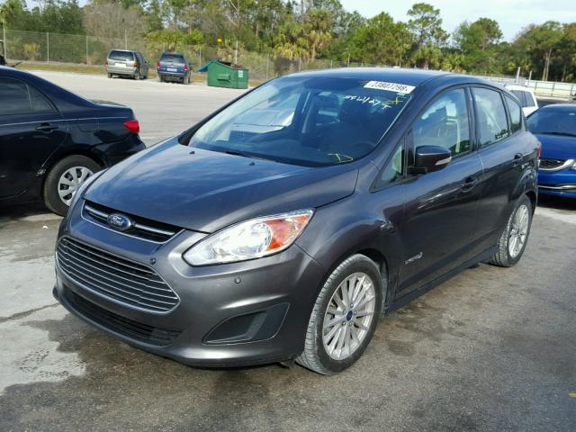 1FADP5AU3FL105933 - 2015 FORD C-MAX SE GRAY photo 2