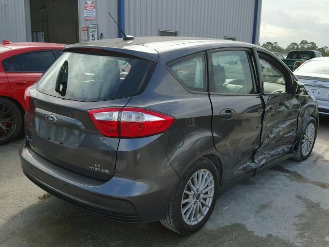 1FADP5AU3FL105933 - 2015 FORD C-MAX SE GRAY photo 4