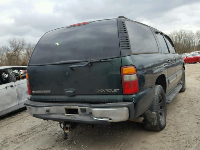 1GNFK16Z13J151404 - 2003 CHEVROLET SUBURBAN K GREEN photo 4