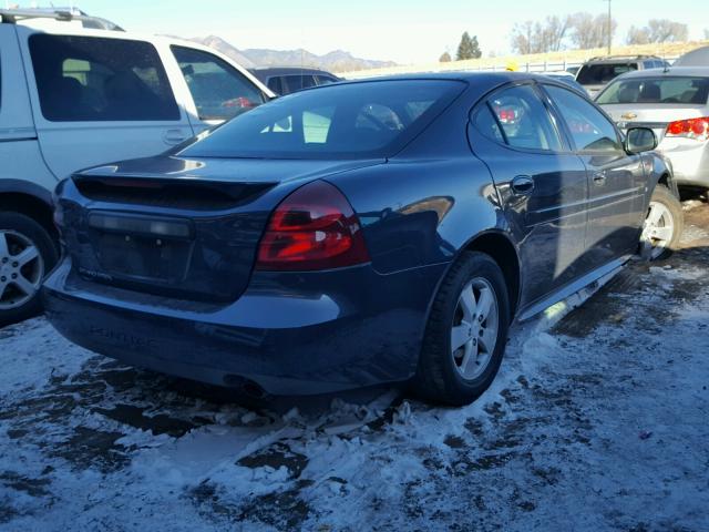 2G2WP552881185450 - 2008 PONTIAC GRAND PRIX GRAY photo 4