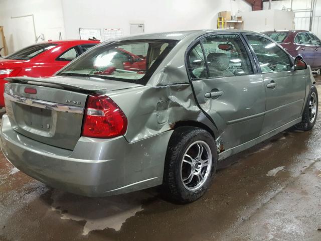 1G1ZU548X5F136920 - 2005 CHEVROLET MALIBU LT GRAY photo 4