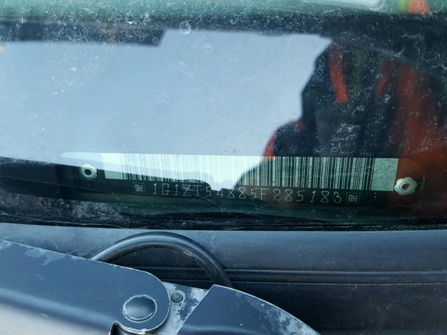 1G1ZT54885F285183 - 2005 CHEVROLET MALIBU LS 绿色 照片 10