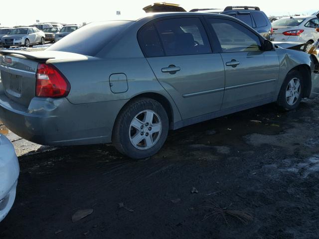 1G1ZT54885F285183 - 2005 CHEVROLET MALIBU LS 绿色 照片 4
