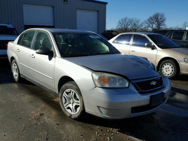 1G1ZS58FX7F281456 - 2007 CHEVROLET MALIBU LS SILVER photo 1