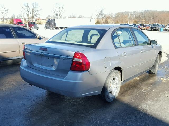 1G1ZS58FX7F281456 - 2007 CHEVROLET MALIBU LS SILVER photo 4