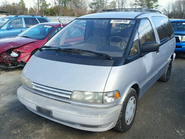 JT3GK13M2T1240635 - 1996 TOYOTA PREVIA LE SILVER photo 2