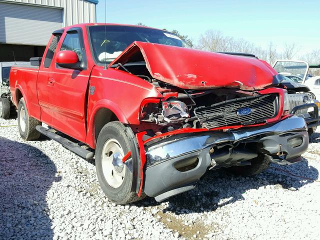 1FTRX18L31NB01108 - 2001 FORD F150 RED photo 1