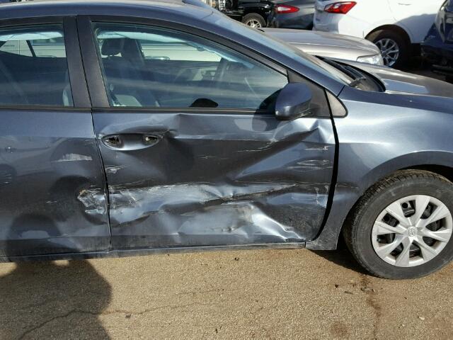 2T1BPRHEXFC444722 - 2015 TOYOTA COROLLA EC 灰色 照片 9