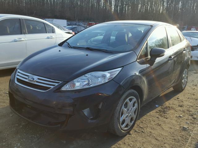 3FADP4BJ1DM218919 - 2013 FORD FIESTA SE BLACK photo 2