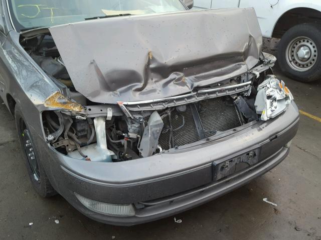 4T1BF28B83U312830 - 2003 TOYOTA AVALON XL SILVER photo 9