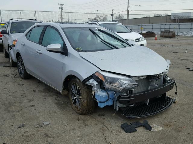 2T1BURHE8GC524840 - 2016 TOYOTA COROLLA L SILVER photo 1