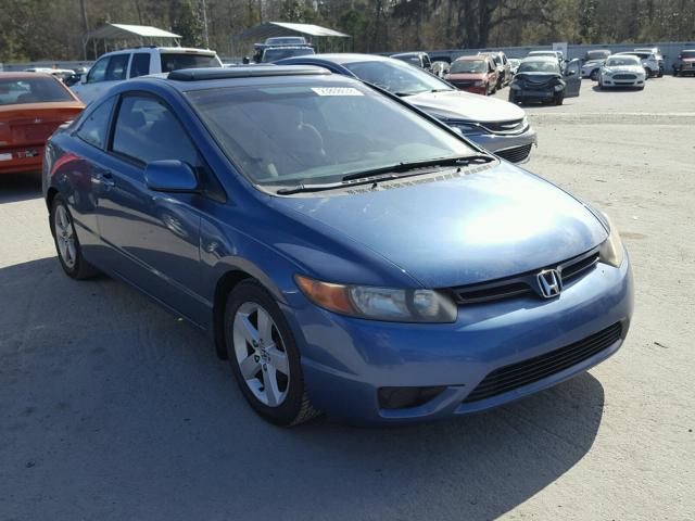 2HGFG11816H513344 - 2006 HONDA CIVIC EX Կապույտ լուսանկար 1