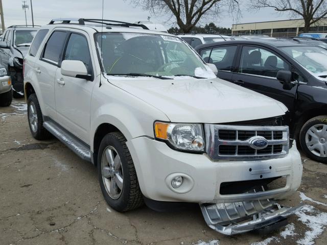 1FMCU94G09KC26033 - 2009 FORD ESCAPE LIM WHITE photo 1