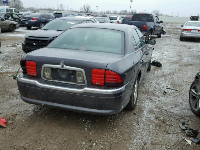 1LNHM87A0YY909904 - 2000 LINCOLN LS GRAY photo 4