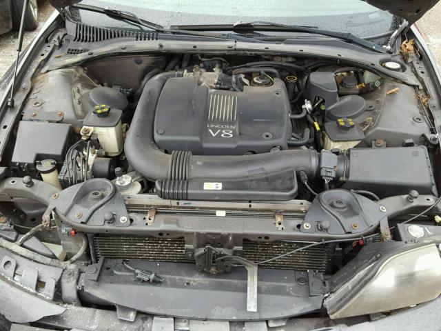 1LNHM87A0YY909904 - 2000 LINCOLN LS GRAY photo 7