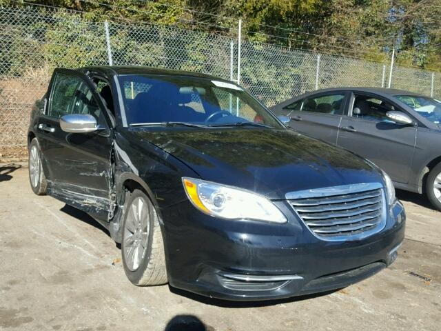 1C3CCBBG2DN579192 - 2013 CHRYSLER 200 TOURIN BLACK photo 1