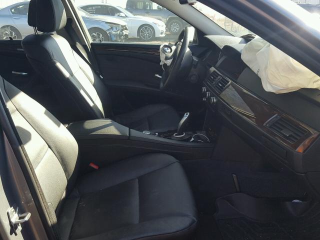 WBAPT7C57AC237913 - 2010 BMW 535 XI ნაცრისფერი ფოტო 5