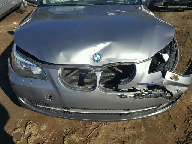 WBAPT7C57AC237913 - 2010 BMW 535 XI ნაცრისფერი ფოტო 7