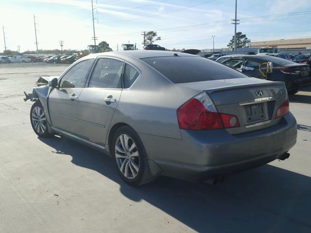 JNKAY01EX7M300301 - 2007 INFINITI M35 BASE GRAY photo 3