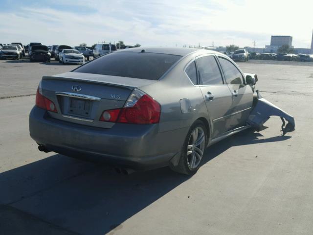 JNKAY01EX7M300301 - 2007 INFINITI M35 BASE GRAY photo 4