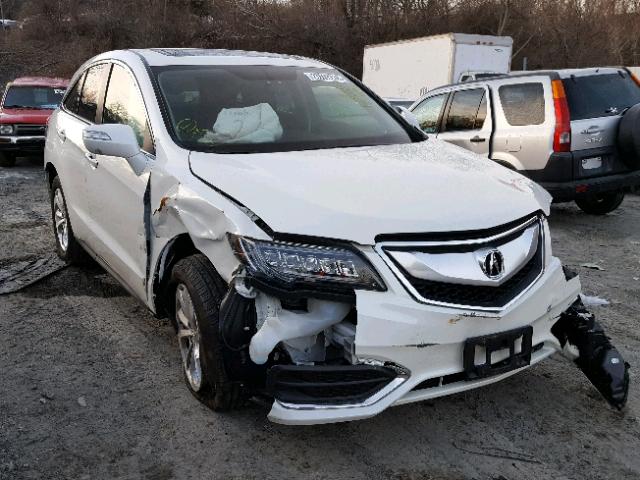 5J8TB4H37HL018763 - 2017 ACURA RDX BASE WHITE photo 1