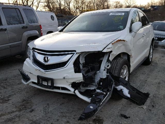 5J8TB4H37HL018763 - 2017 ACURA RDX BASE WHITE photo 2