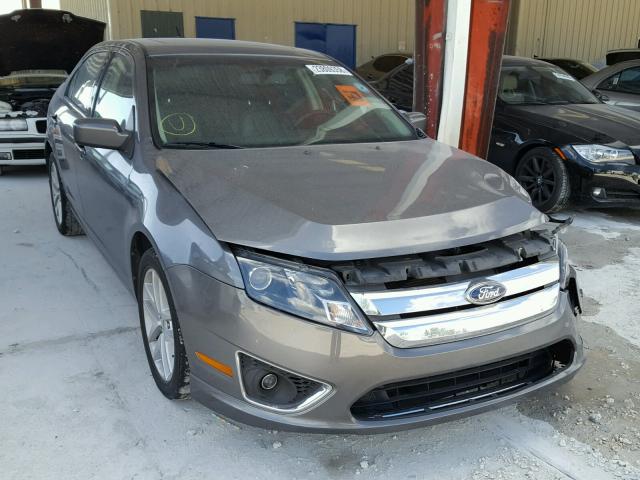 3FAHP0JA5BR340792 - 2011 FORD FUSION SEL CHARCOAL photo 1