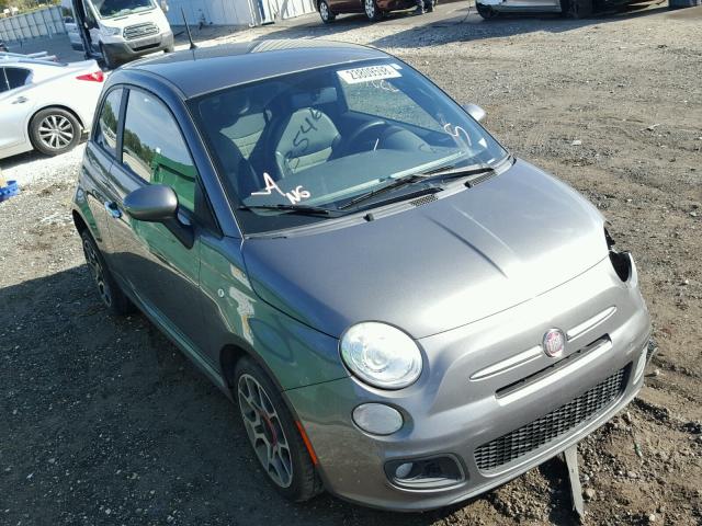 3C3CFFBR6CT114543 - 2012 FIAT 500 SPORT CHARCOAL photo 1