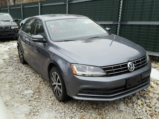 3VWDB7AJ6JM224123 - 2018 VOLKSWAGEN JETTA SE GRAY photo 1