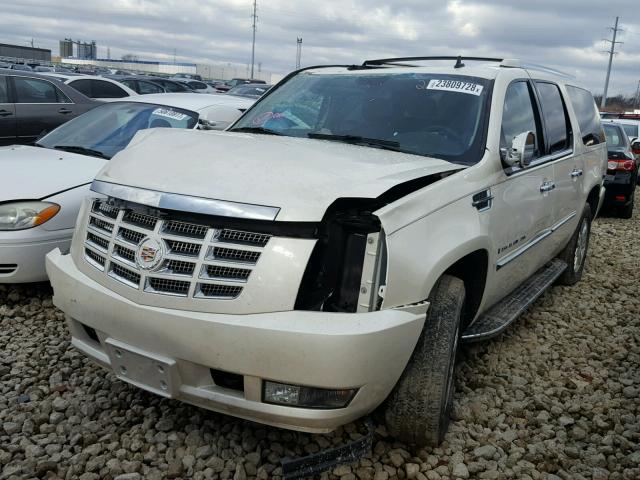 1GYFK66828R263337 - 2008 CADILLAC ESCALADE E WHITE photo 2