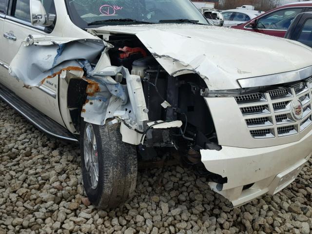 1GYFK66828R263337 - 2008 CADILLAC ESCALADE E WHITE photo 9