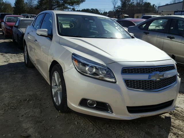 1G11H5SA9DF137014 - 2013 CHEVROLET MALIBU LTZ WHITE photo 1